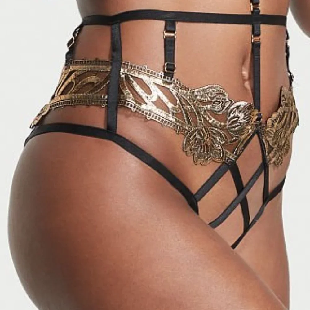 Last Pair VS VERY SEXY Band of Lovers Harness Panty So Incredibly Gorgeous! NWT - Picture 1 of 16